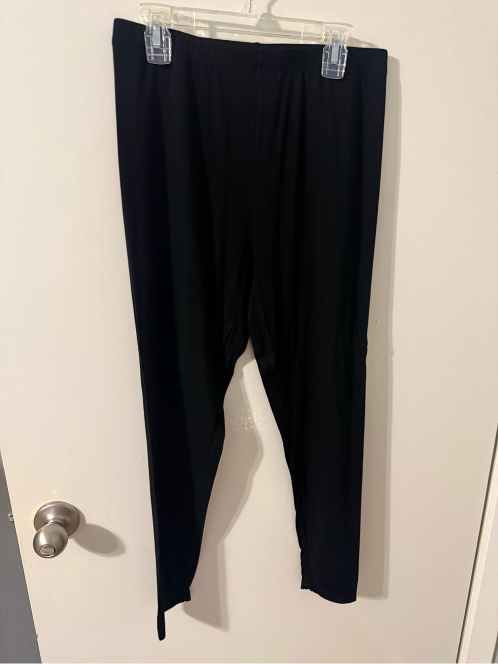 SHEIN Black High-Rise Stretch Leggings